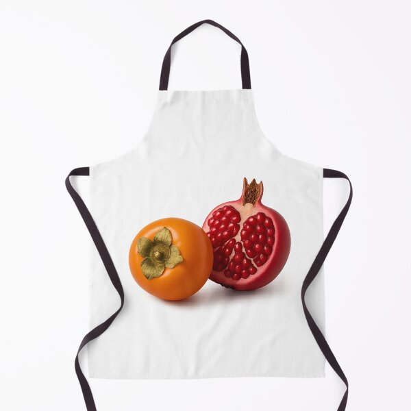 Item preview, Mid autumn festival isolated persimmon and pomegranate on transparent background, AI generated designed and sold by dvoevnore.