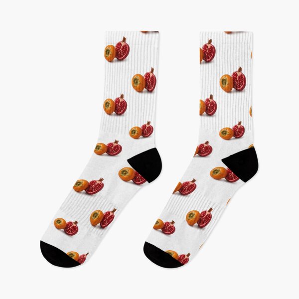 Item preview, Mid autumn festival isolated persimmon and pomegranate on transparent background, AI generated designed and sold by dvoevnore.