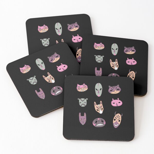 Item preview, 9 Pack Cute Animals Masks Illustrations For Journaling Monthly Theme  	 designed and sold by xpbmqsbn45.