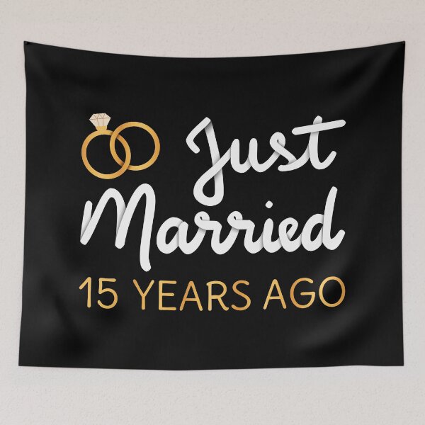 Item preview, Just Married 15 Years Ago IV designed and sold by Lemon Pepper.