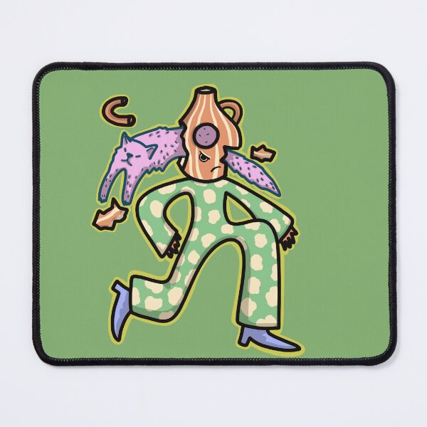 Item preview, Ceramic Cat Chaos, Cat & Ceramic Clash sticker, designed and sold by SaitonG.