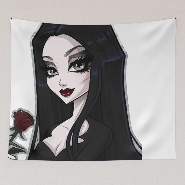 Item preview, Morticia Addams - Gothic Glamour designed and sold by ArtByRahim.
