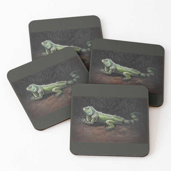 Item preview, Portrait of a iguana designed and sold by alina-k-design.