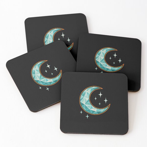 Item preview, Diamond Moon - Sparkling Geometric Lunar Design designed and sold by anna2681.