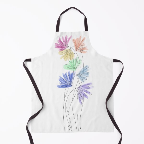 Item preview, Rainbow of flowy flowers designed and sold by msKateP.