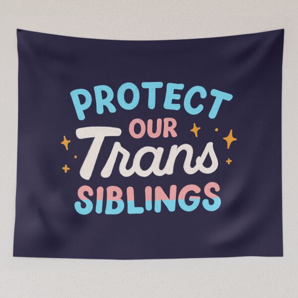 Item preview, Protect Our Trans Siblings designed and sold by The-Sassy-Snail.