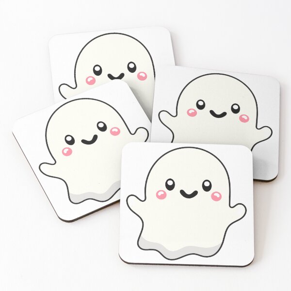 Item preview, Cute and Adorable Kawaii Happy Halloween GHOST designed and sold by DibujandoPorfa.