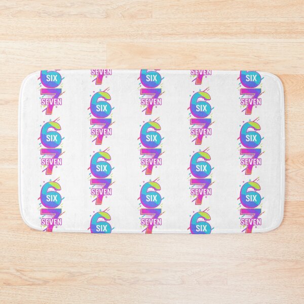 Item preview, Fun colorful Six Seven 6 7 Meme Design 6 7 designed and sold by LuxeGraphix.