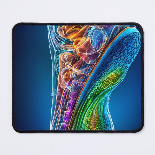 Item preview, Detailed Anatomical View of a Human Foot Structure designed and sold by Artessie.