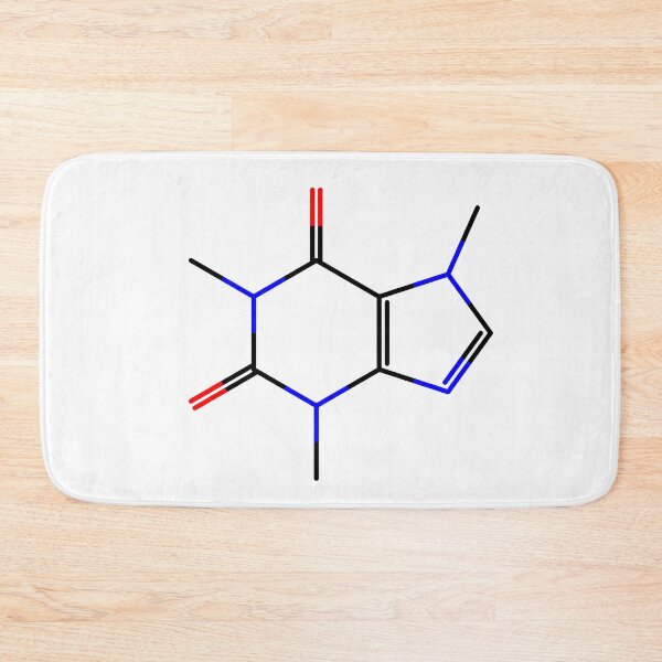 Item preview, Caffeine Molecule with Color designed and sold by chrysalistw.