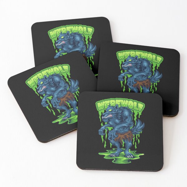 Item preview, Toxic werewolf on Halloween designed and sold by Joncasmiart.