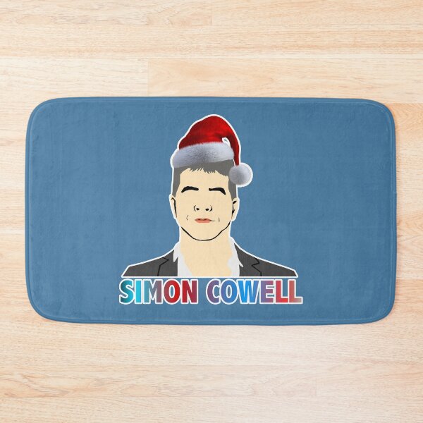 Item preview, Simon Cowell Merry Christmas illustration designed and sold by ZooStateofMind.