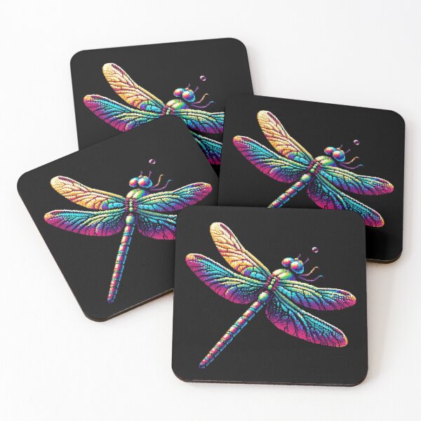 Item preview, Vibrant Pixel Art Dragonfly designed and sold by MichelleAlline.