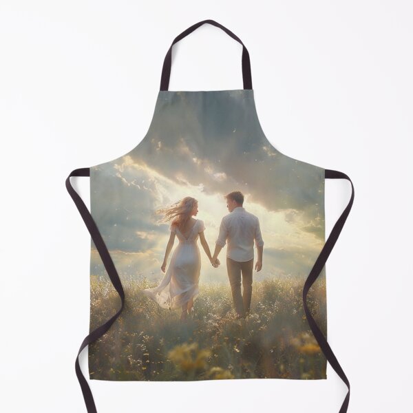 Item preview, Golden Hour Promises – A Walk Into Forever designed and sold by MyyVibe.