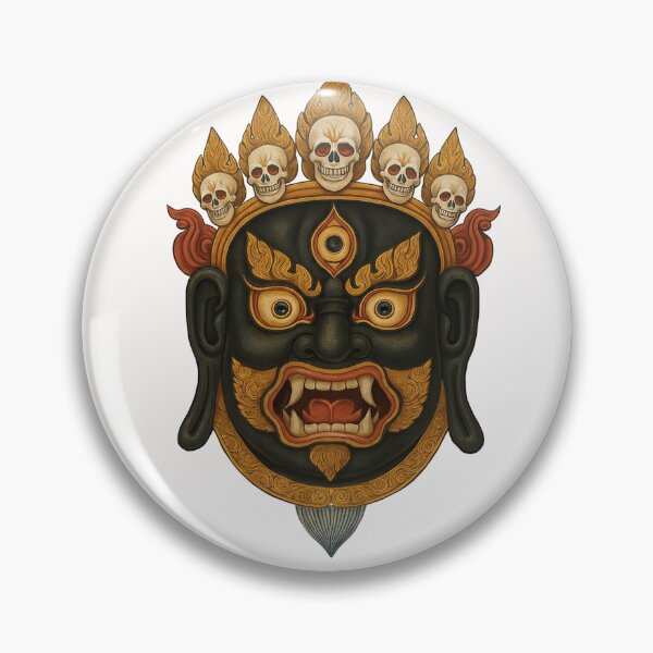 Item preview, Black mahakala Buddhist  designed and sold by stem-design .