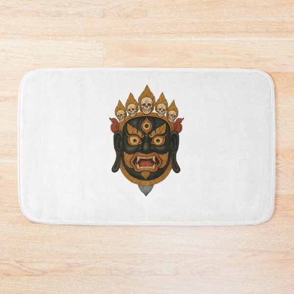 Item preview, Black mahakala Buddhist  designed and sold by stem-design .