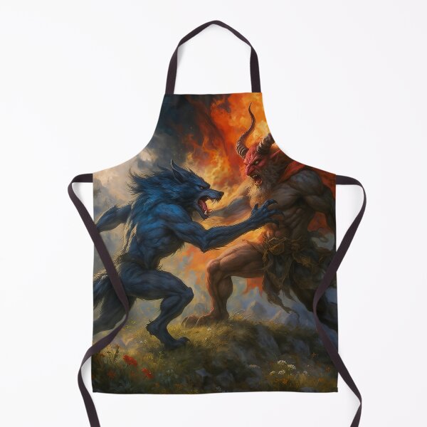 Item preview, Wolfman Meets Krampus designed and sold by Tim Dusenberry.