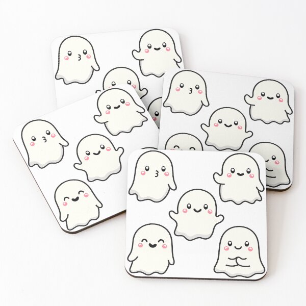 Item preview, Cute and Adorable Kawaii Happy Halloween GHOST PACK designed and sold by DibujandoPorfa.