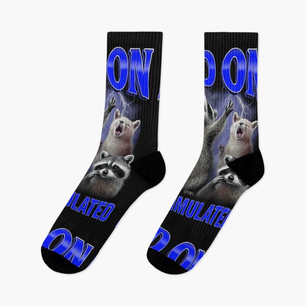 Item preview, Hold On Overstimulated Raccoon Shirt designed and sold by SassCity.