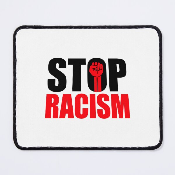Item preview, Say No To Racism Human Rights Against Ethnic Hatred designed and sold by shirt-o-mat.