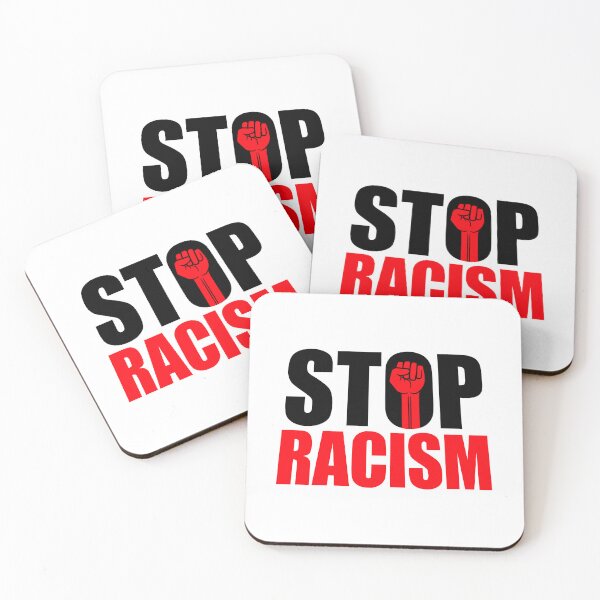 Item preview, Say No To Racism Human Rights Against Ethnic Hatred designed and sold by shirt-o-mat.