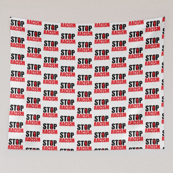 Item preview, Say No To Racism Human Rights Against Ethnic Hatred designed and sold by shirt-o-mat.