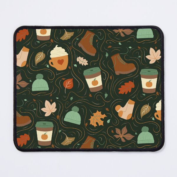 Item preview, Cosy Autumn Pattern Dark designed and sold by AnxiousPigeon.