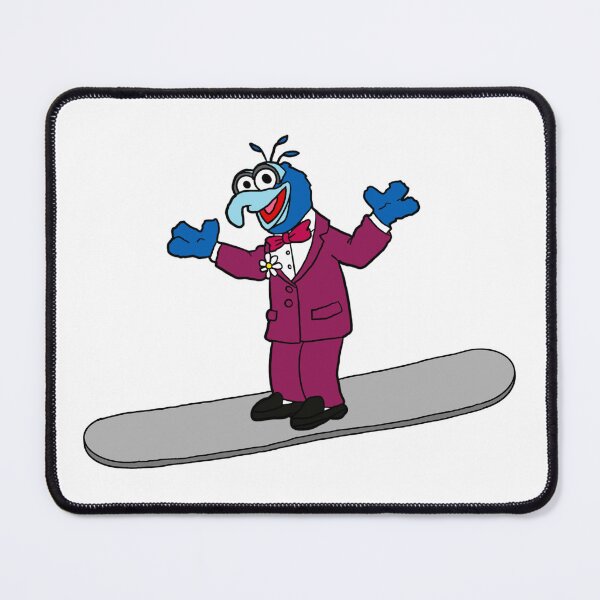 Item preview, Gonzo On A Snowboard designed and sold by Animals-by-JB.