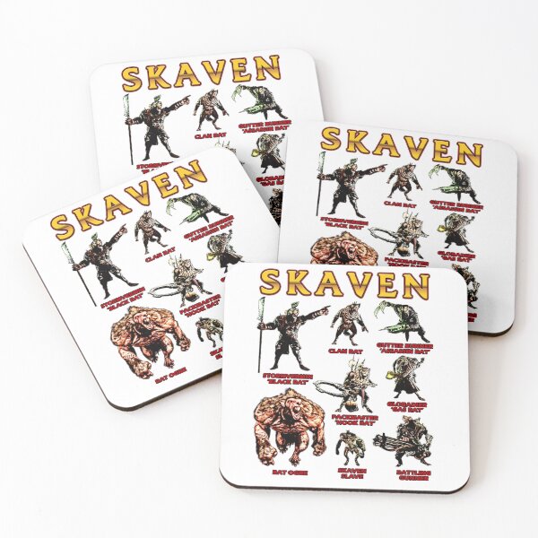 Item preview, Types of Skaven designed and sold by red-leaf.