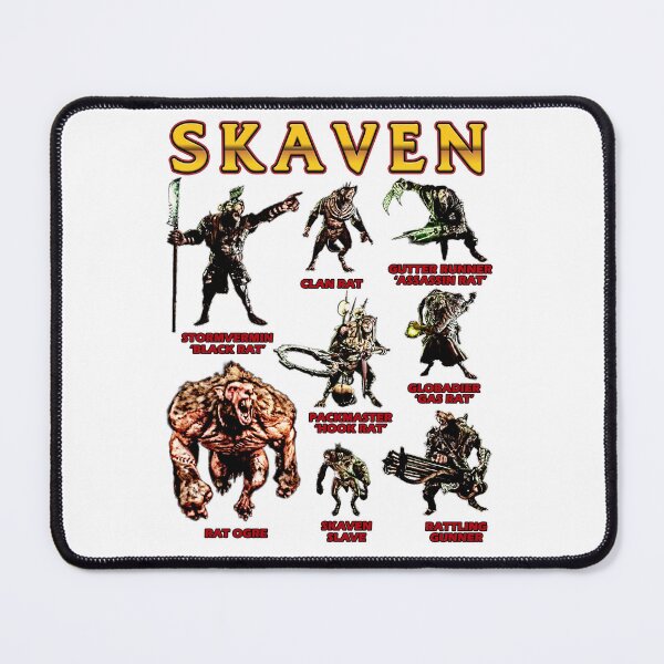 Item preview, Types of Skaven designed and sold by red-leaf.