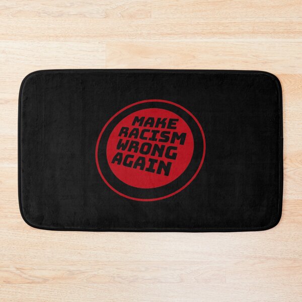 Item preview, Make Racism Wrong Again Human Rights Against Hatred designed and sold by shirt-o-mat.