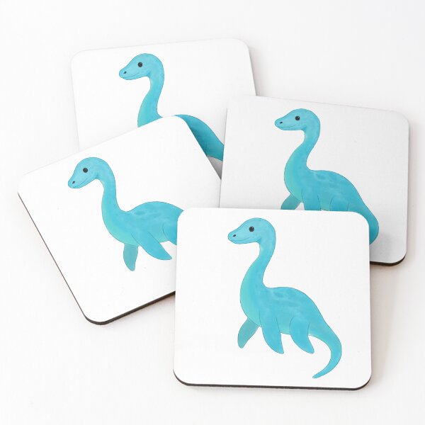 Item preview, watercolour plesiosaur designed and sold by dinobeth7.