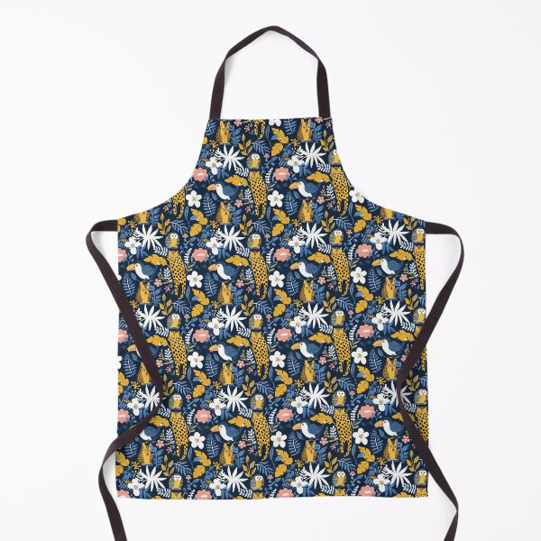 Item preview, Tropical Night: Leopards, Toucans and Owls designed and sold by caropezpatterns.