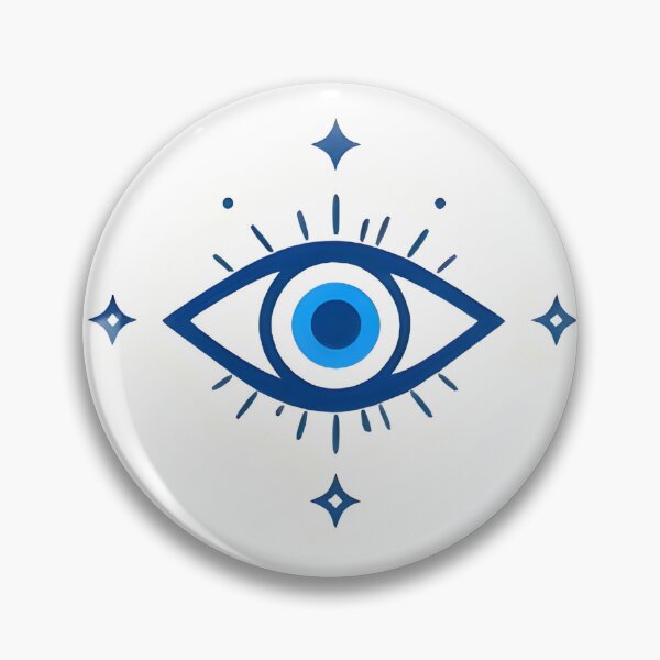 Item preview, Geometric Evil Eye Sacred Print designed and sold by Good Vibes .