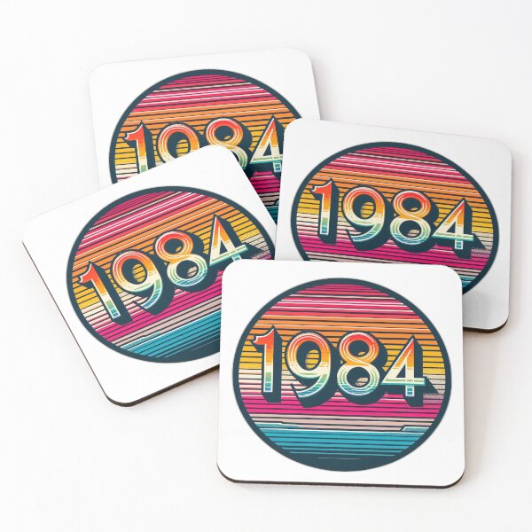 Item preview, Retro 1984 Vintage Sunset Design designed and sold by MichelleAlline.