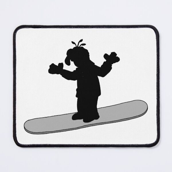 Item preview, Gonzo On A Snowboard designed and sold by Animals-by-JB.