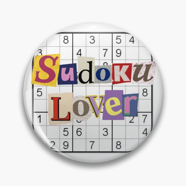 Item preview, Sudoku Lover Cutout Letters designed and sold by ptrcj.