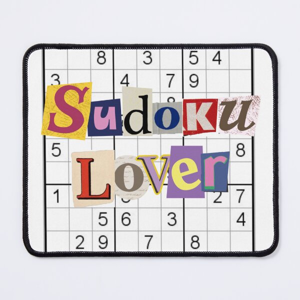 Item preview, Sudoku Lover Cutout Letters designed and sold by ptrcj.