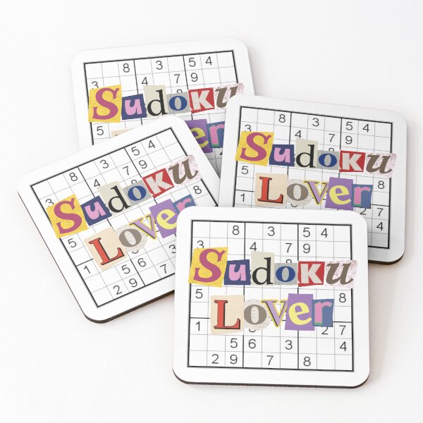 Item preview, Sudoku Lover Cutout Letters designed and sold by ptrcj.