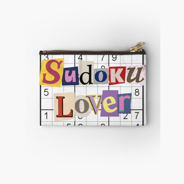 Item preview, Sudoku Lover Cutout Letters designed and sold by ptrcj.