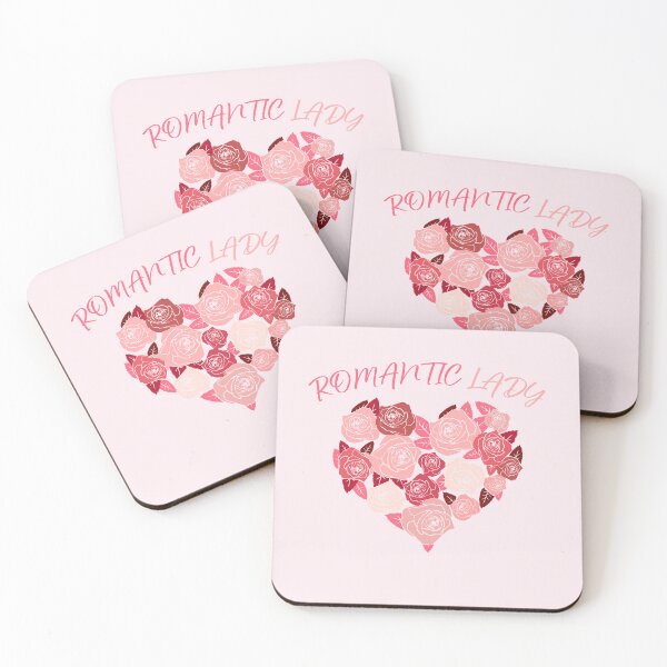 Item preview, Romantic lady of pink flowers designed and sold by halazidan.