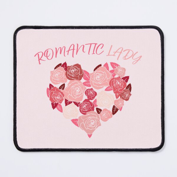Item preview, Romantic lady of pink flowers designed and sold by halazidan.