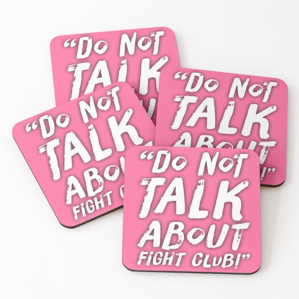 Item preview, DO NOT TALK ABOUT FIGHT CLUB designed and sold by Spencer Holdsworth.