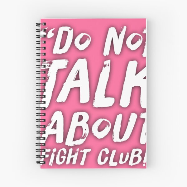 Item preview, DO NOT TALK ABOUT FIGHT CLUB designed and sold by Spencer Holdsworth.