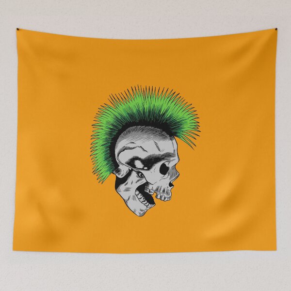 Item preview, Punk Rock Skull designed and sold by blacksnowcomics.