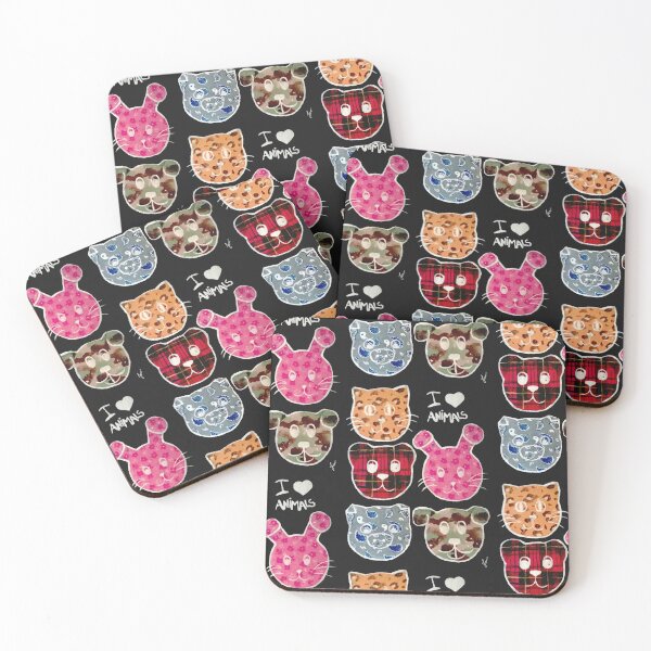 Item preview, Patch work Animal Faces designed and sold by SCJota.