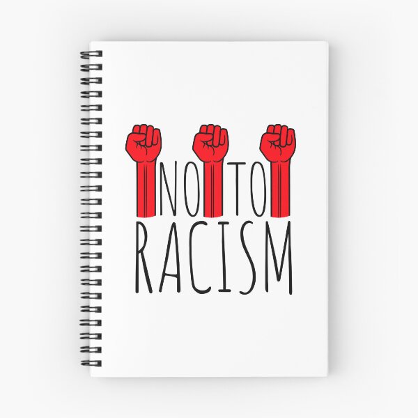 Item preview, Say No To Racism Human Rights Against Ethnic Hatred designed and sold by shirt-o-mat.