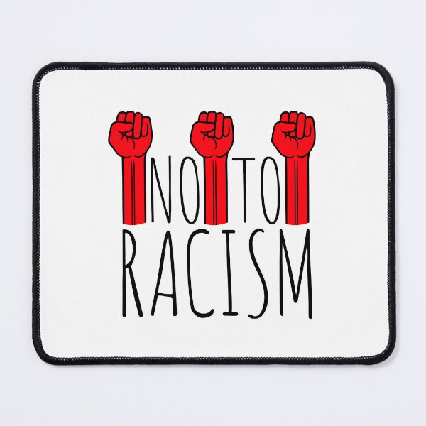Item preview, Say No To Racism Human Rights Against Ethnic Hatred designed and sold by shirt-o-mat.