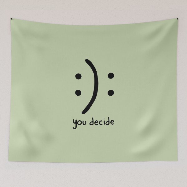 Item preview, Happy or Sad: You Decide designed and sold by Darkifun.
