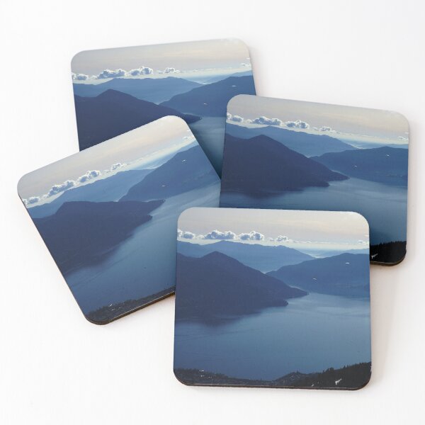 Item preview, Evening on Lake Lago Maggiore Switzerland designed and sold by nikawanders.